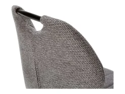 Pack de 4 sillas md-Omar tapizado textil gris antracita, 86cm(alto) 48cm(ancho) 58cm(largo