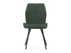 Pack de 2 sillas modelo Adara tapizado textil verde, 91cm(alto) 46cm(ancho) 62cm(largo)