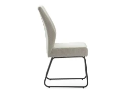 Pack de 4 sillas modelo Alicia tapizado textil piedra, 97cm(alto) 45cm(ancho) 62cm(largo)