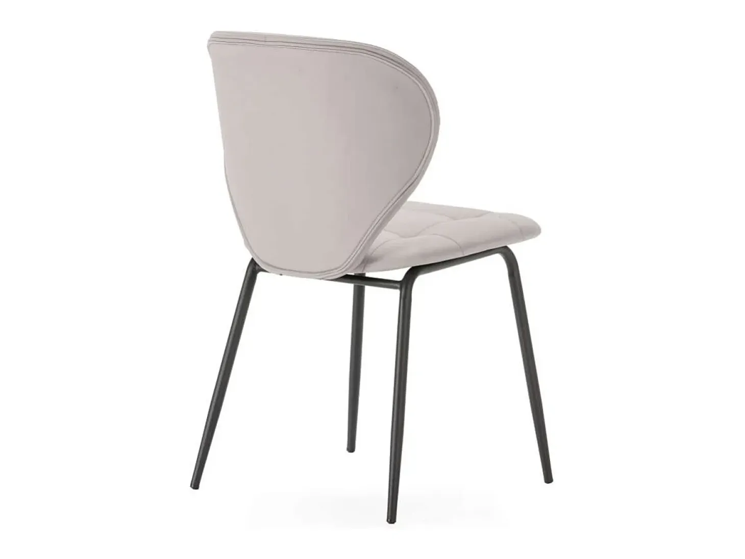 Pack de 2 sillas modelo Fauna tapizado polipiel beige, 83cm(alto) 50cm(ancho) 57cm(largo)