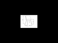 Pack de 2 sillas modelo Keren tapizadas en terciopelo verde botella, 51.5cm(ancho ) 88.5cm