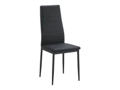 Pack de 2 Sillas negras para Salón Comedor, Sillas Avat Estilo Moderno 42x96x52 cm