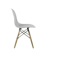 Pack de 4 sillas para cocina o comedor Paris acabado gris, 82 cm(alto)46 cm(ancho)51 cm(la