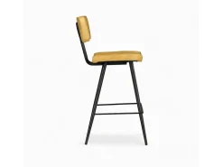 Pack de 4 sillas para isla central azul y amarilla 66 cm - Texas
