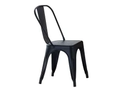 Pack de 4 sillas Tolix negro 85x45x45 cm Adec