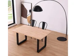 Pack de 4 sillas Tolix negro 85x45x45 cm Adec