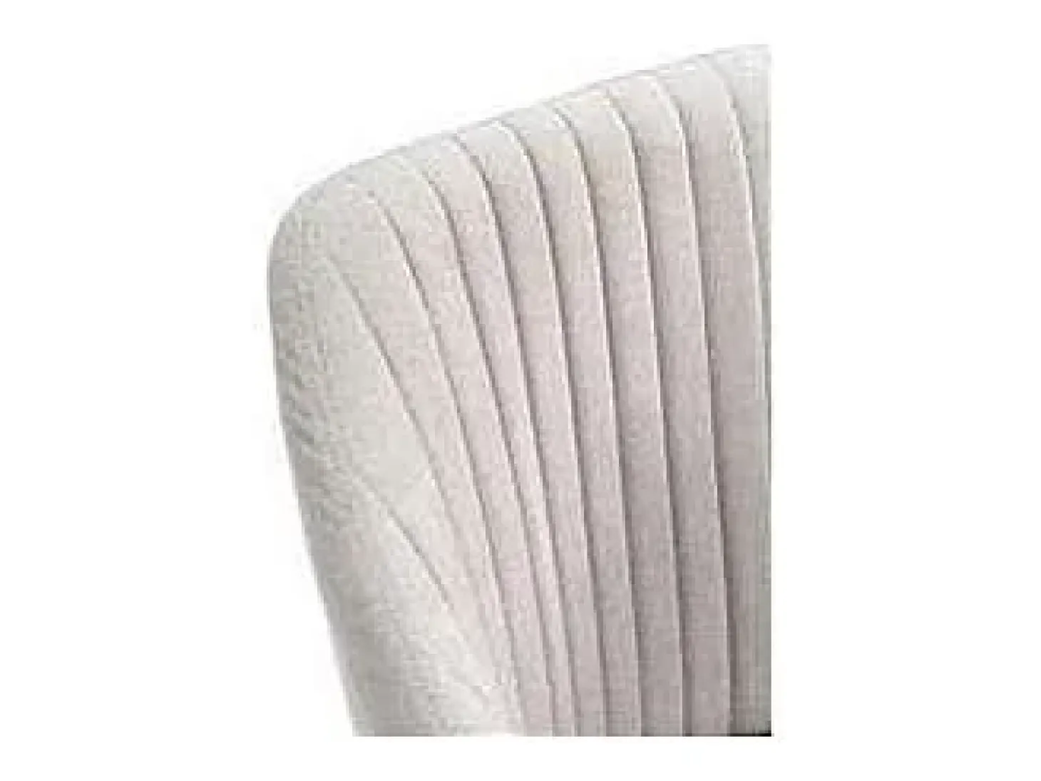 Pack de 2 sillones para comedor Marc tapizado textil gris claro, 88cm(alto) 55cm(ancho) 57