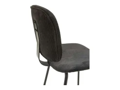Pack de 2 taburetes modelo MARIO acabado negro, 65/98cm(alto) 50cm(ancho) 44cm (largo)