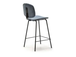 Pack de 2 taburetes modelo MARIO acabado azul, 65/98cm(alto) 50cm(ancho) 44cm (largo)