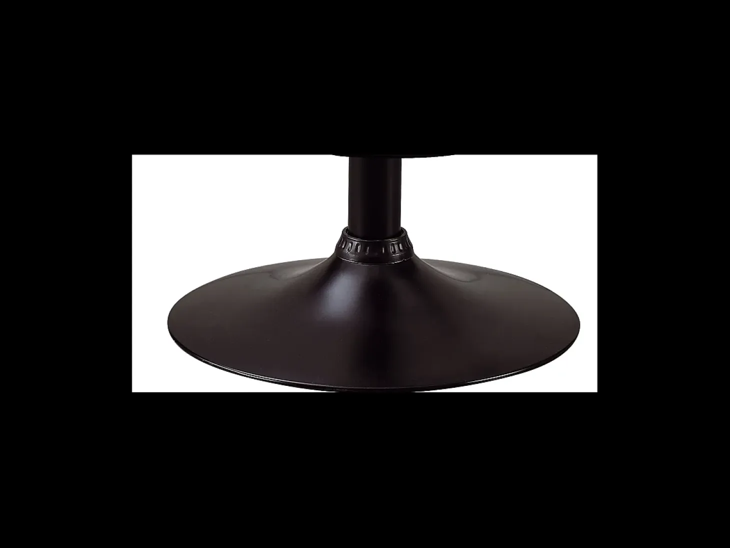 Pack de 2 taburetes regulables modelo Picaso color gris pie en negro, 38 cm(ancho ) 84-104