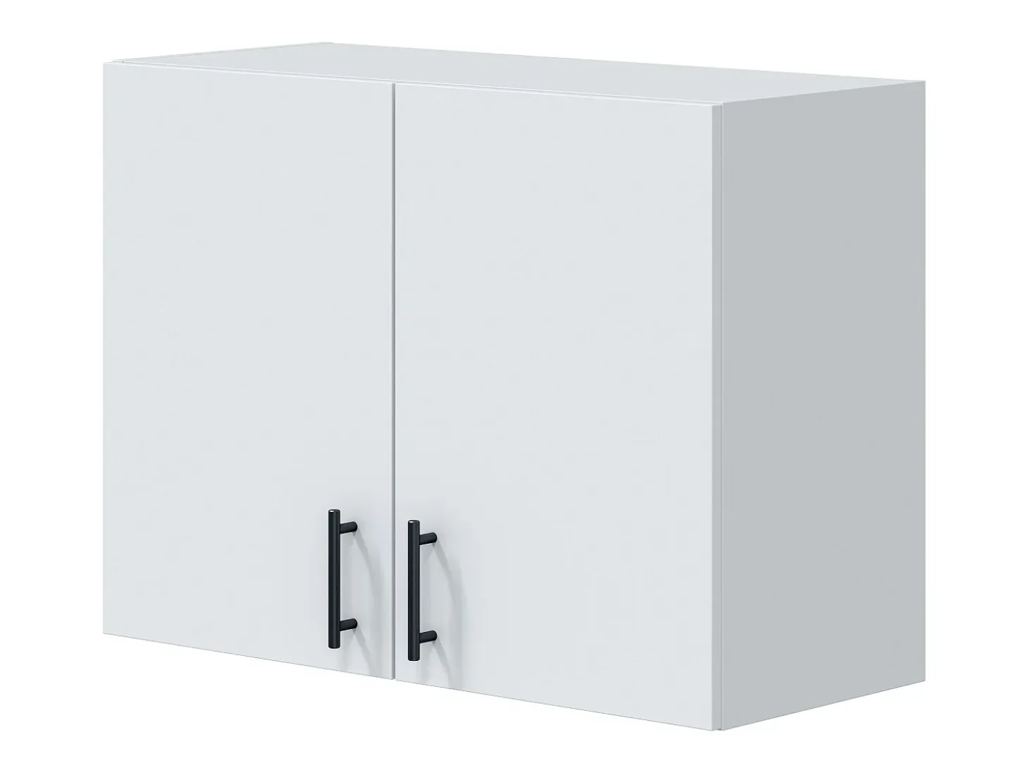 Pack Muebles Cocina Kira Modular Blanco Brillo Roble Canadian 4 Módulos