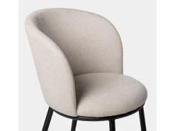 Packs 2 sillas Beige 51 x 80 cm