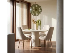 Packs 4 sillas Beige 45 x 95 cm
