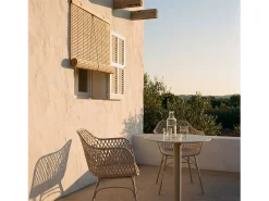Packs 2 sillas Beige 59 x 72 cm