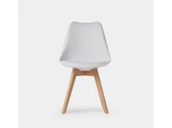 Packs 4 sillas Blanco 48 x 82 cm