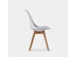 Packs 4 sillas Blanco 48 x 82 cm
