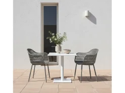 Packs 4 sillas Gris 62 x 85 cm