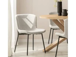 Packs 4 sillas Gris 50 x 80 cm