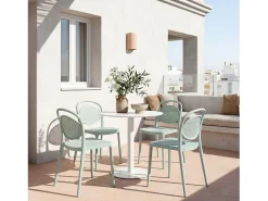Packs 4 sillas Menta 43 x 80 cm