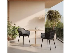 Packs 4 sillas Negro 62 x 86 cm