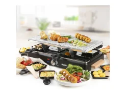 Parrilla de Raclette para 8 Personas 1400W con Piedra Natural - DO9262G