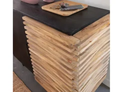 Pequeño buffet de madera de mango Tino - Mueble de calidad para todos los estilos de hogar