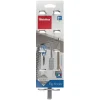 Percha Metálica Multifuncional Metaltex MY-HOOKS con 10 Ganchos, Acabado Plateado Polytherm®, Fabricado en Italia