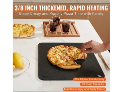 Piedra para Pizza SucceBuy, Precurada, 40,6 × 36,8 × 1 cm