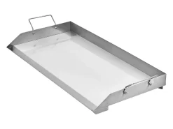 Placa de Parrilla, SucceBuy Bandeja para Hornear Barbacoa de Acero Inoxidable 809 x 370 mm