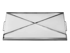 Placa de Parrilla, SucceBuy Bandeja para Hornear Barbacoa de Acero Inoxidable 809 x 370 mm