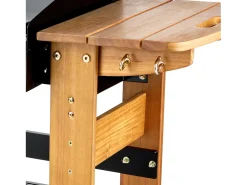 Plancha de asar a gas ASCAIN 2 quemadores 6kW - Madera