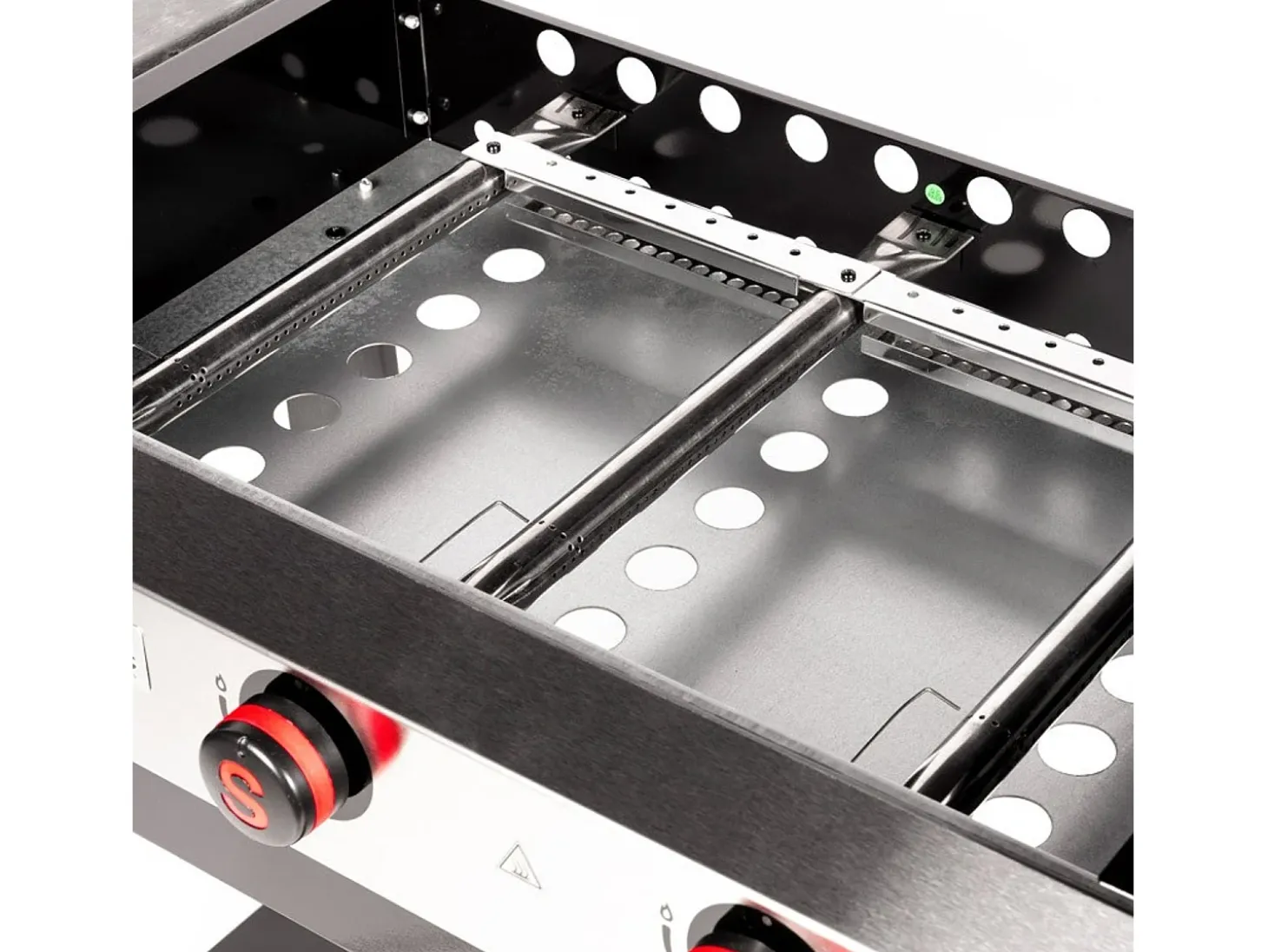 Plancha de asar a gas SAN SEBASTIAN 3 quemadores 8kW