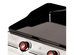 Plancha de asar a gas SO PREMIUM 2 quemadores 7kW