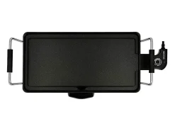 Plancha de asar Dcook 2000W antiadherente negro 14x52x24,5 cm