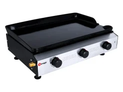 Plancha de gas de 3 fuegos ANETO