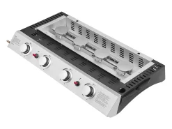 Plancha de gas VALENCIA 4 quemadores 10kW