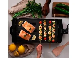Plancha eléctrica Cecotec Tasty&Grill 3000 BlackWater MixGrill 2600W negro
