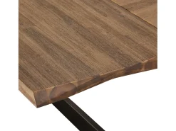 Plato adicional Maro 1 ud. 50x100 cm madera de acacia marrón.