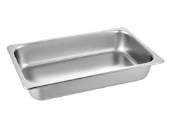 Plato, SucceBuy - Sartén Vaporera de Acero Inoxidable de 10,1 CM de Profundidad con Tapa, 13 L, Antiatasco, Paquete de 4