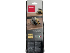 Portabotellas WAVE 20 Compartimentos Serie LAVA Metaltex Touch-Therm Negro 11x32 cm