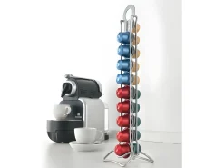 Portacápsulas Café CAPSULO 20 piezas Métaltex Gris Polytherm®