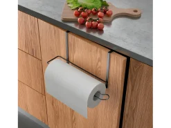 Portarrollos Serie GALILEO LAVA Metaltex Touch-Therm® Negro