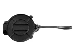 Prensa de Masa SucceBuy 20 cm, Máquina de Masa para Chapati y Roti en Fundición Robusta, para las Tortillas de Harina, Tawa, Plata