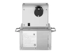 Prensa para Masa SucceBuy Eléctrica, Placa 15 cm, Prensa para Pizza de Acero Inoxidable, Formadora de Pizza Comercial de Grosor Ajustable, para Cafés