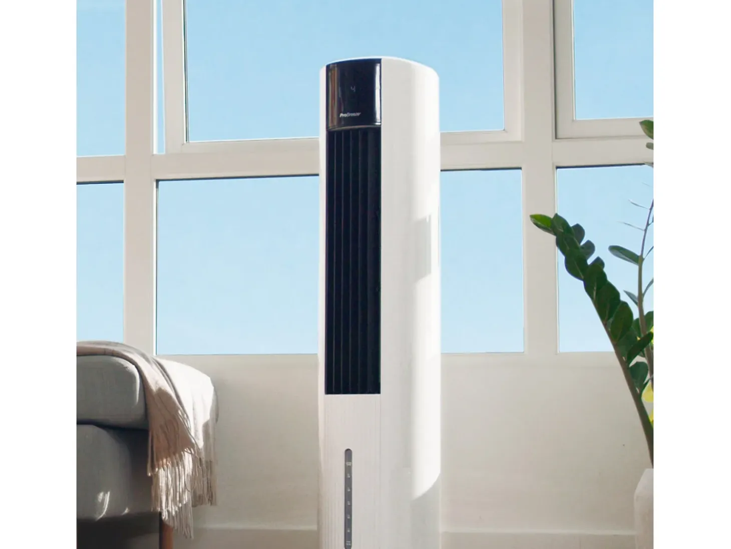 Pro Breeze Enfriador de aire de columna 7L, 3 en 1 con 7 velocidades