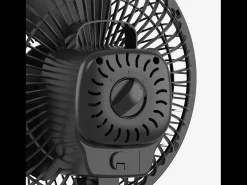 Pro Breeze Ventilador de pinza Mini 6 - ultra silencioso y de alta potencia - negro