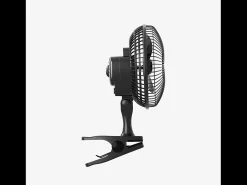 Pro Breeze Ventilador de pinza Mini 6 - ultra silencioso y de alta potencia - negro