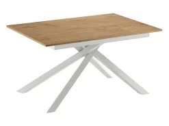 Pulse - Mesa extensible (140/190 x 90 cm) en melamina blanca