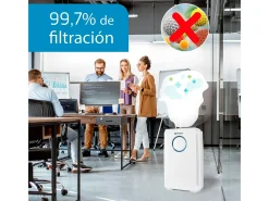 Purificador de aire Orbegozo PU 1000 45W 188 m³/h control táctil blanco