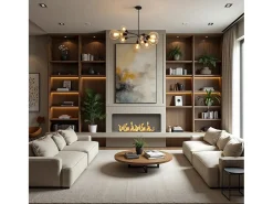 Quemador automático de bioetanol integrado Slim 70 Smart APP